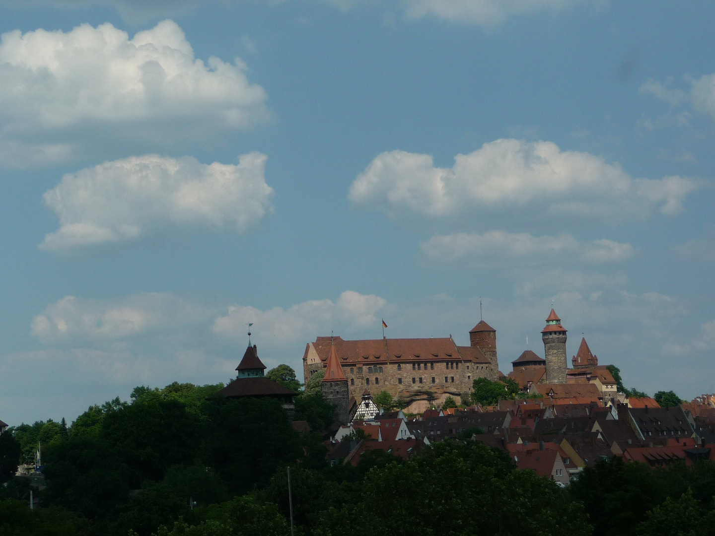 Freier Burg -Blick