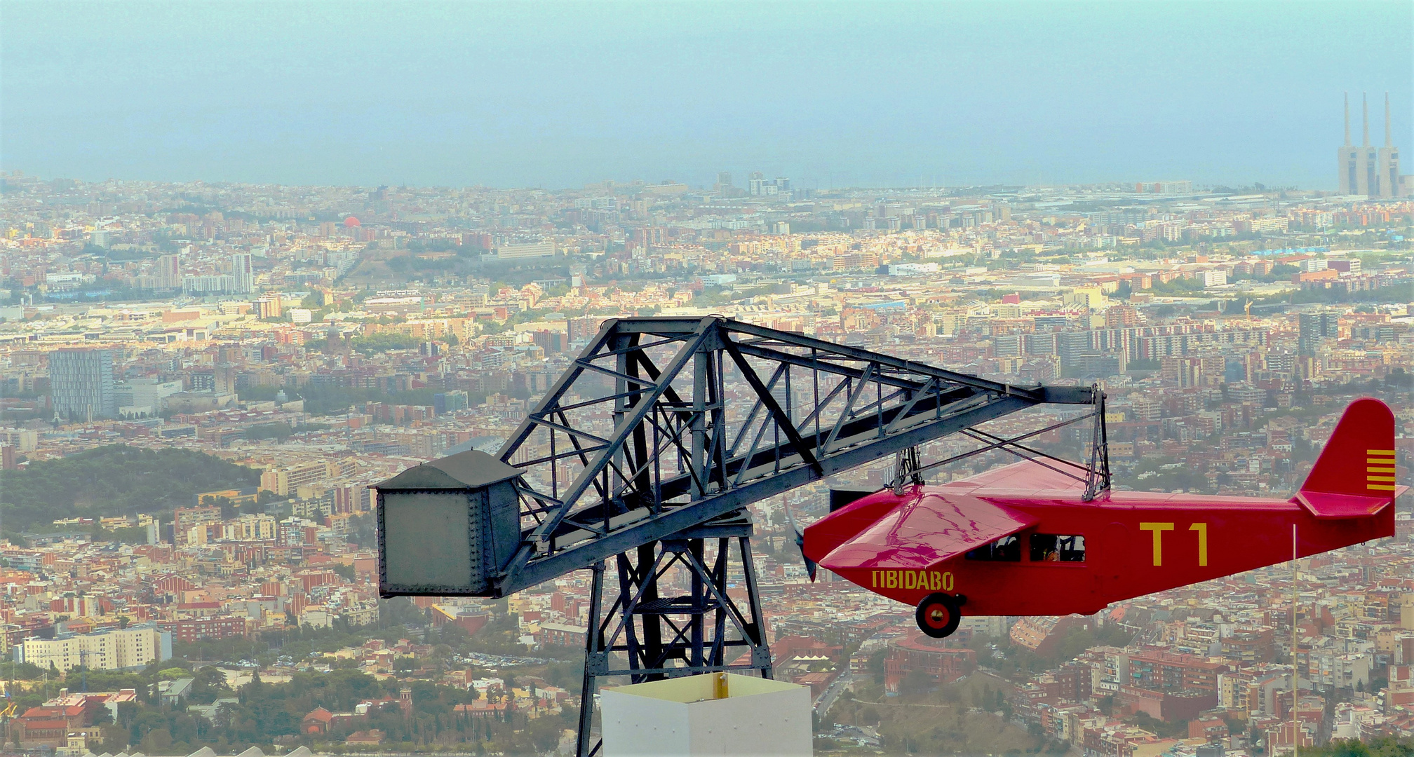 Freiflug am Tibidabo