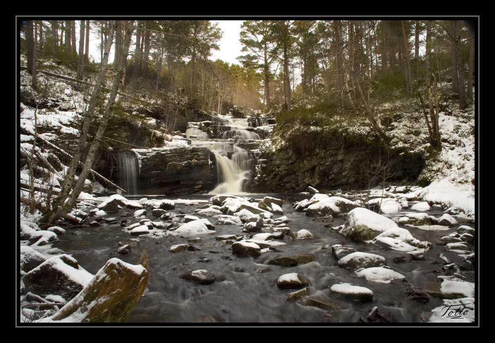 Freifossen by winter