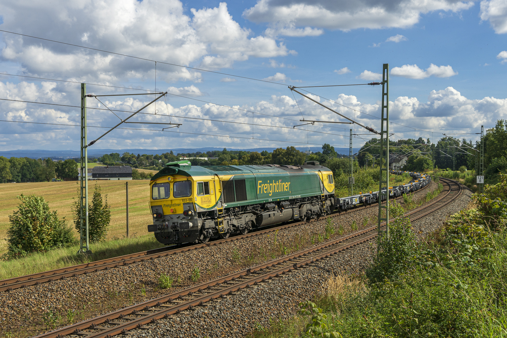 Freightliner im Vogtland unterwegs