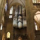 freihängende Orgel im Regensburger Dom