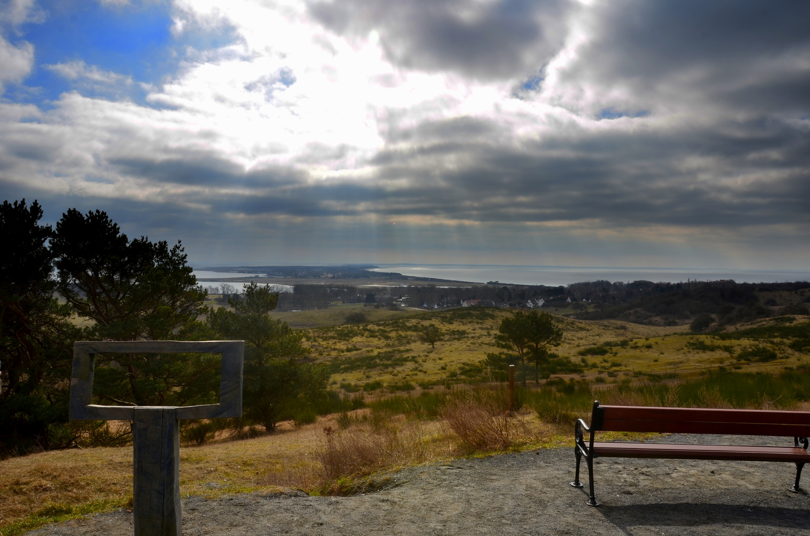 Freiheits Blick auf der Insel Hiddensee