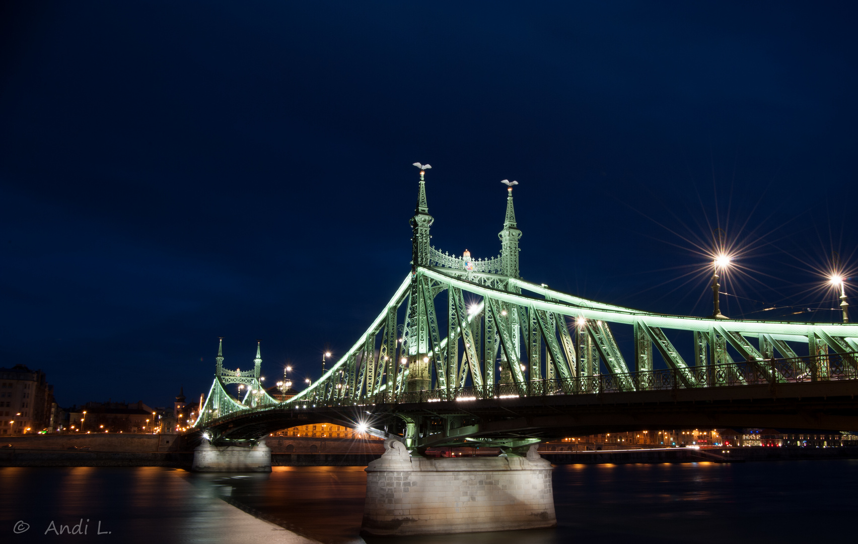 Freiheitsbrücke-- Budapest