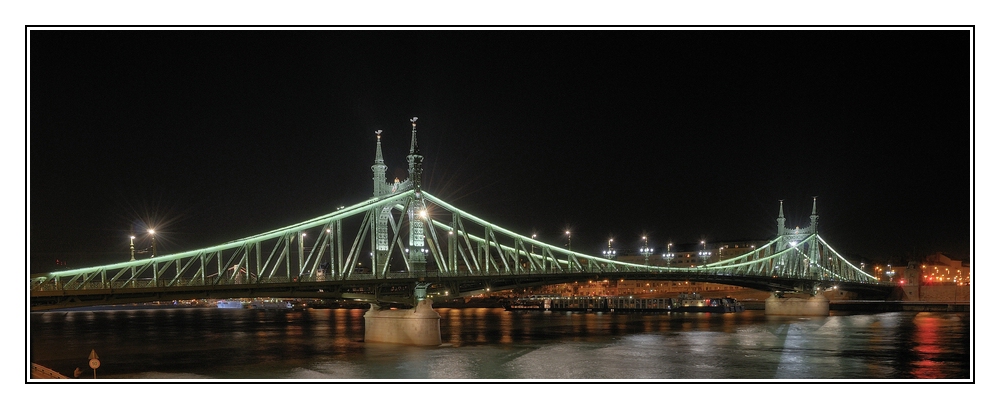 Freiheitsbrücke Budapest 3