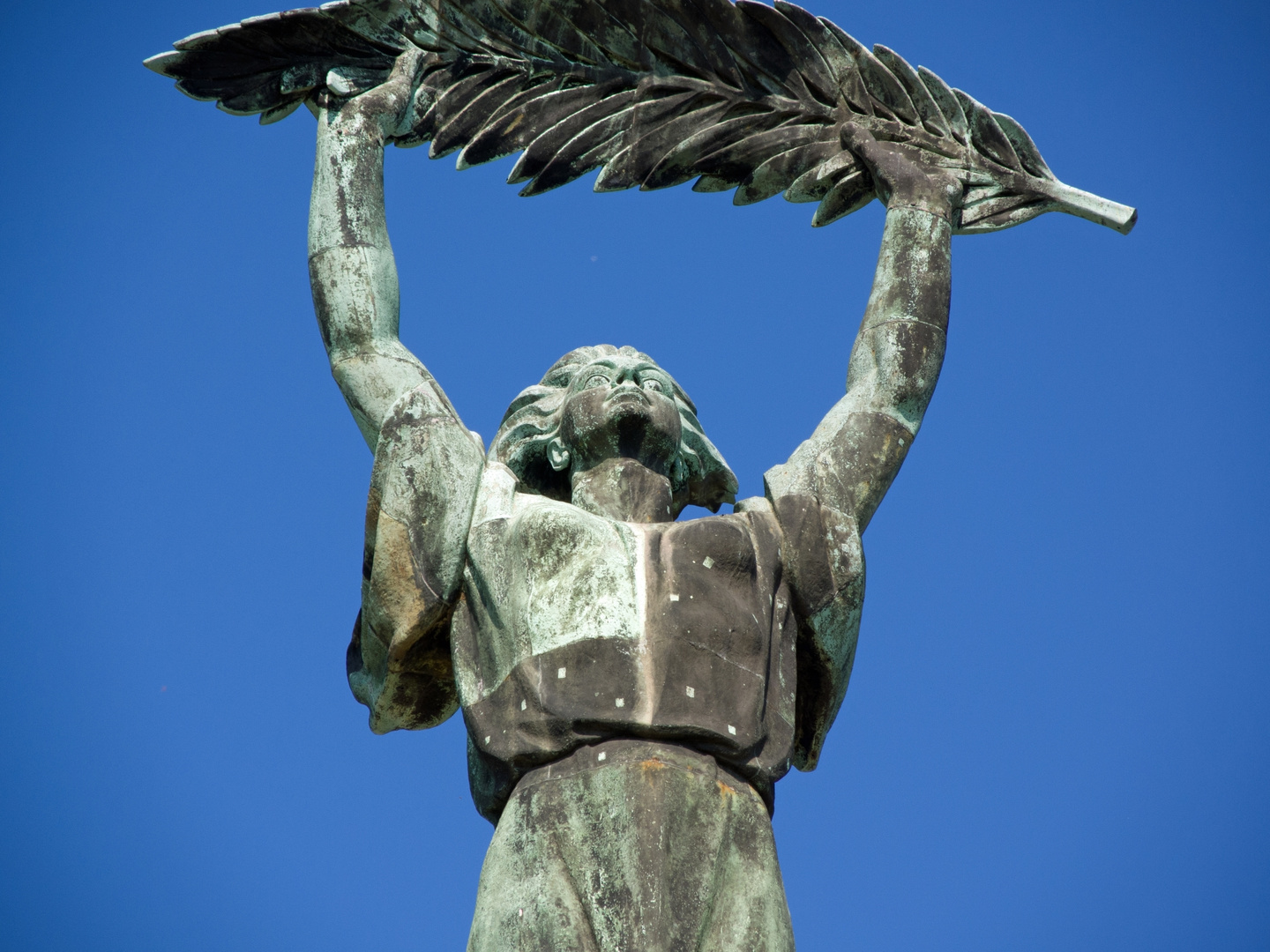 Freiheitsdenkmal am Gellertberg in Budapest