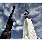 Freiheitsstatue am Gellertberg in Budapest