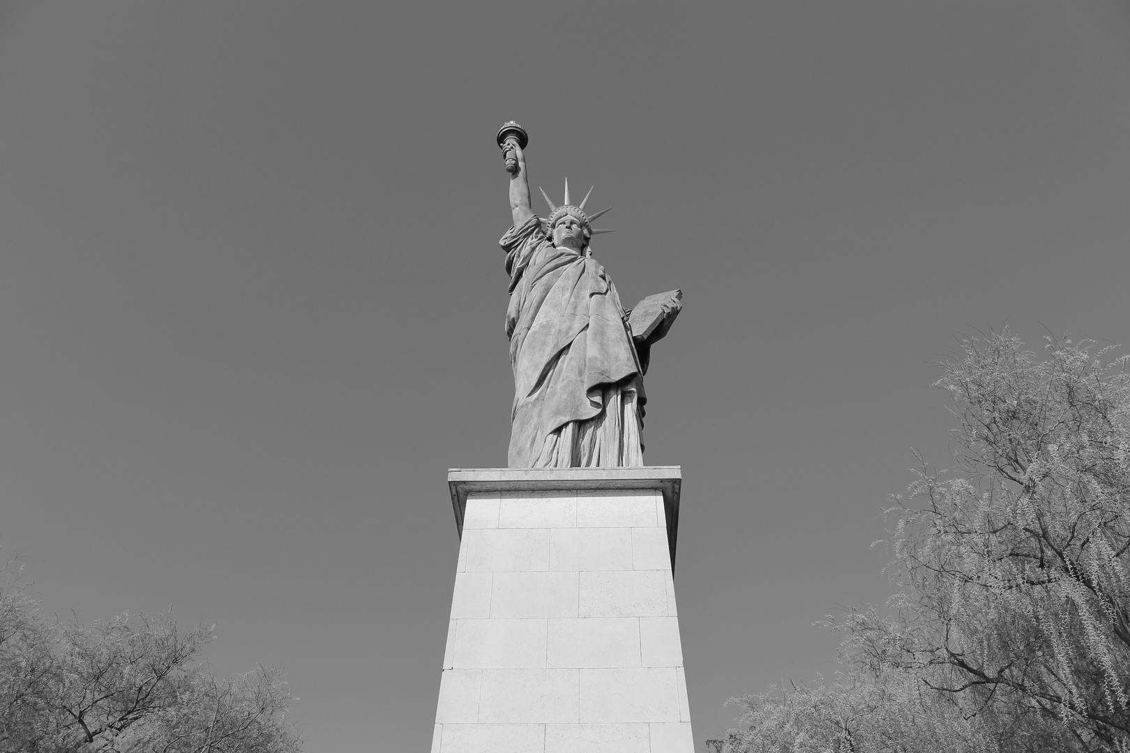 Freiheitsstatue in Paris