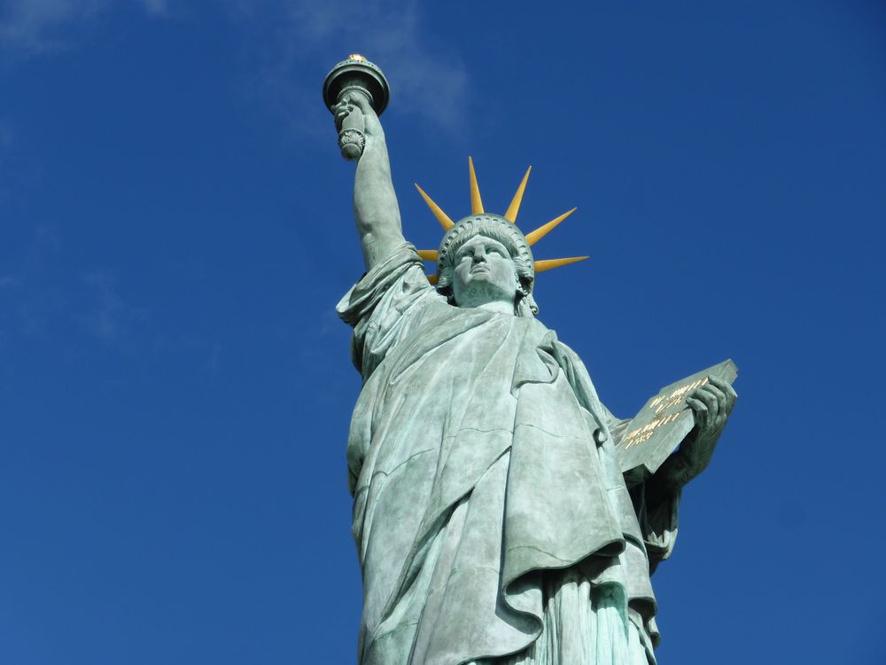 Freiheitsstatue - Paris, Seineufer