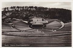 Freilichtbühne in Berlin Postkarte von 1936