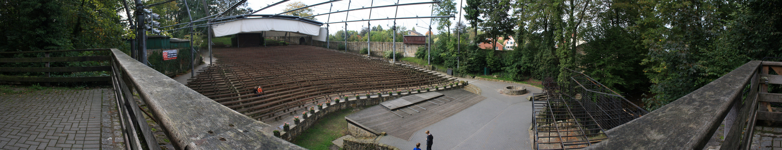 Freilichtbühne Tecklenburg Panorama