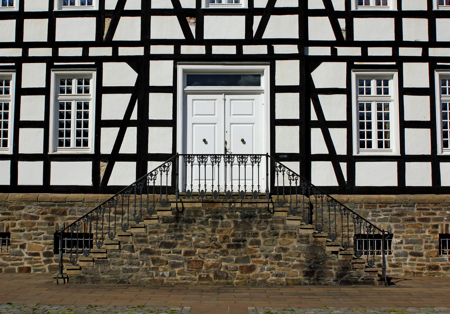 Freilichtmuseum Hagen (Eingang des Rathauses von Neunkirchen im Siegerland)