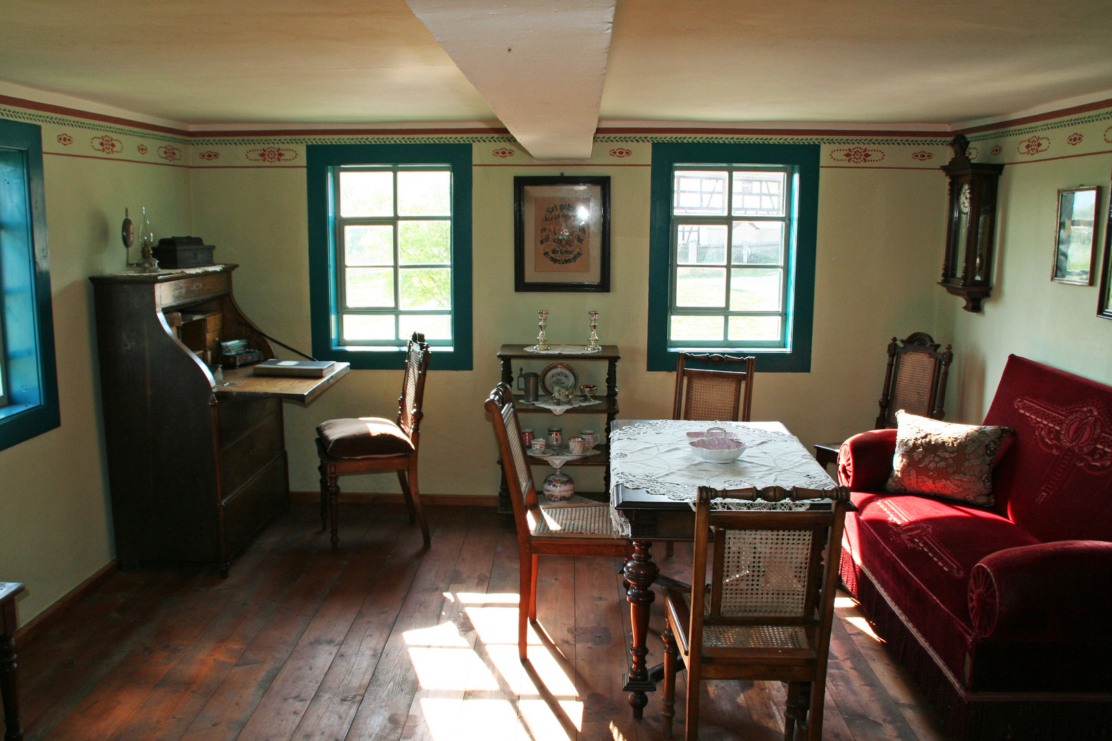 Freilichtmuseum Hohenfelden bei Weimar: Bauernstube