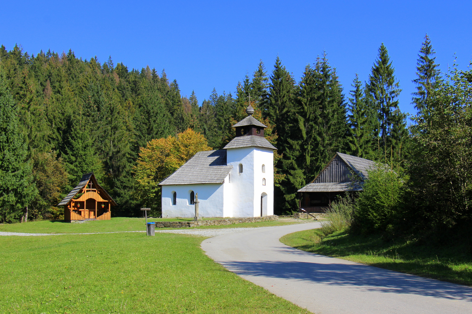 Freilichtmuseum, Kapelle