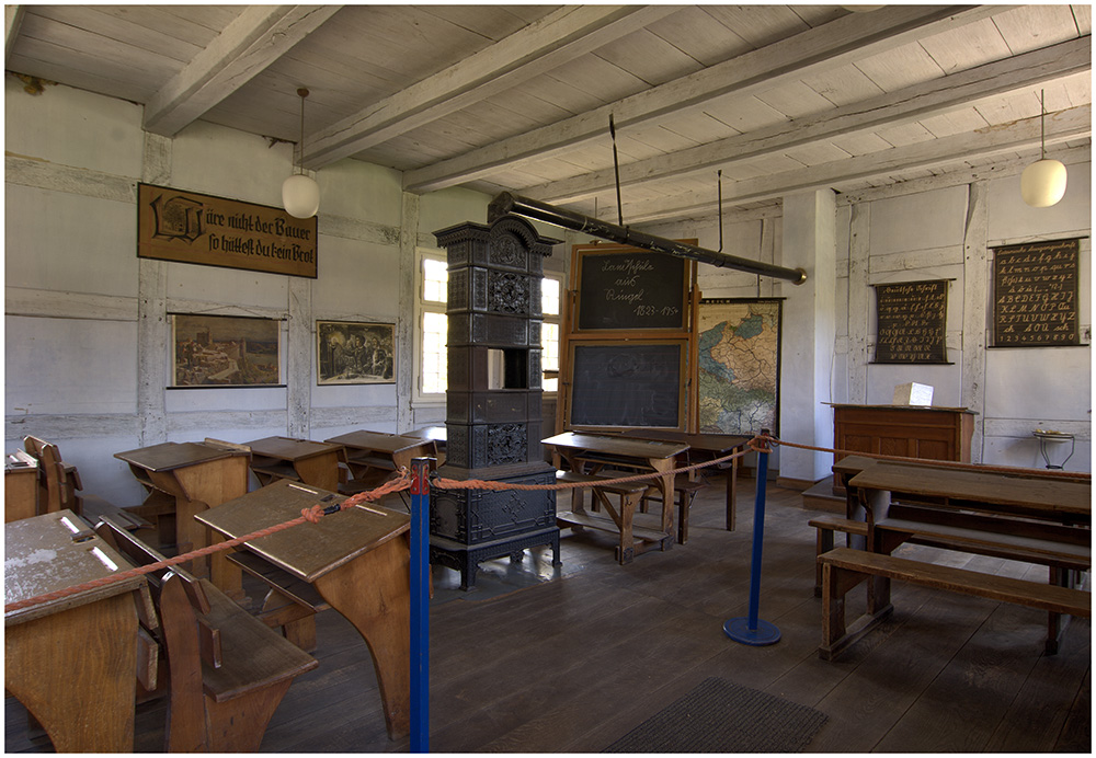 Freilichtmuseum Mühlenhof in Münster, Schulzimmer