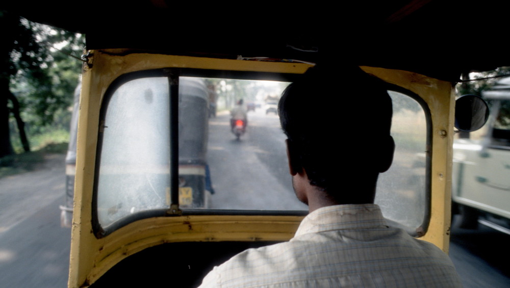 Freilufttaxi in Indien