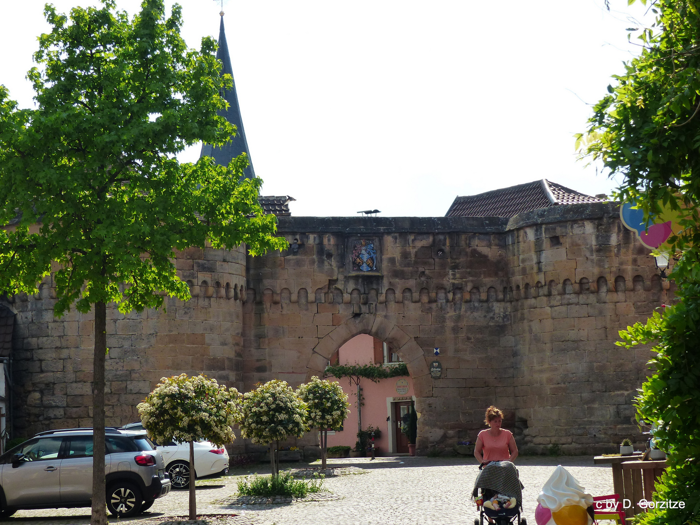 Freinsheim - Eisentor ,erbaut 1514 !