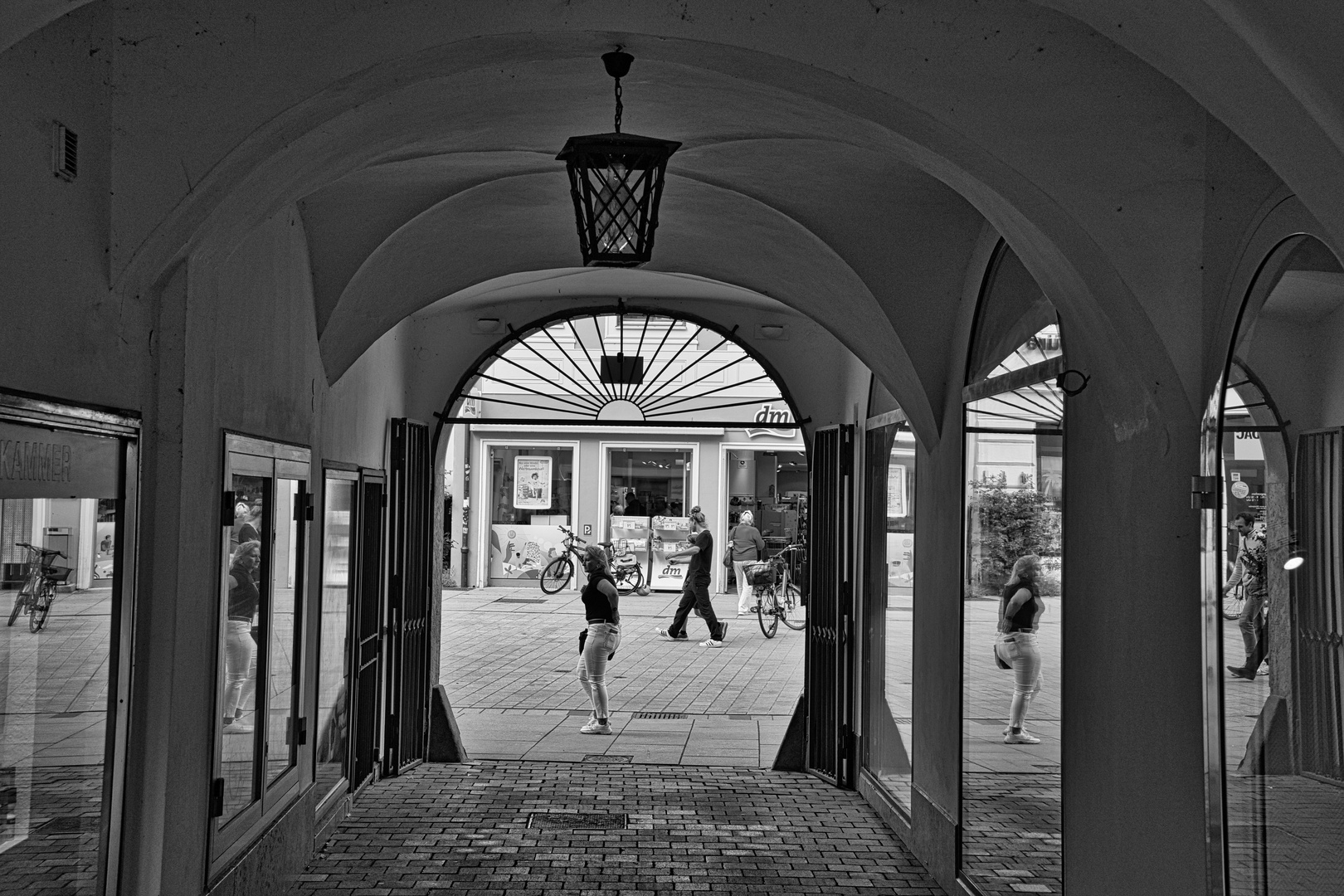 Freising Street, doppelt gespiegelt