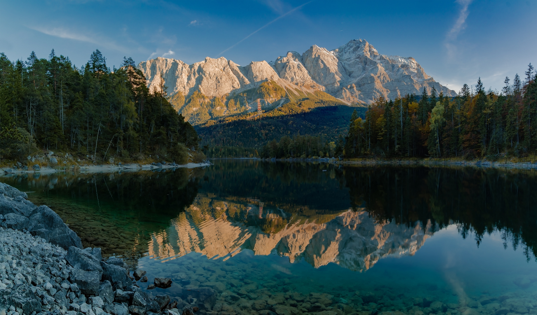 Freitag Abend am Eibsee