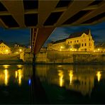 Freitag Abend in Bernburg unter der Brücke wegen dem Regen...