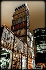 Freitag Tower by night