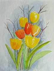 Freitags Tulpen