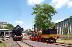 Freitagsfoto !  Im Bw Halle das Wiedersehen 14.50 Uhr