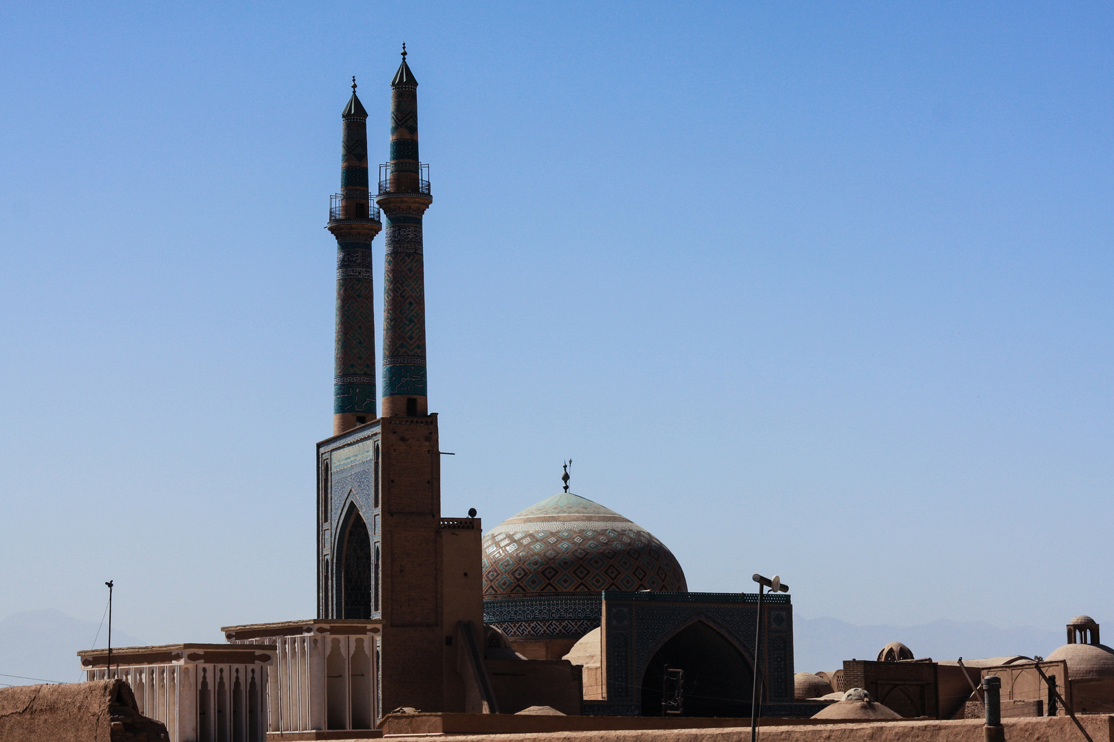 Freitagsmoschee der Wüstenstadt Yazd