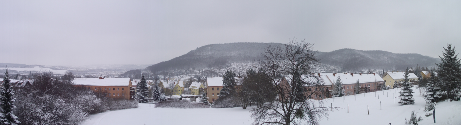 Freital im Schnee..