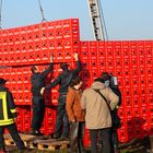Freiwillige Feuerwehr Feldhausen will ins Guinness-Buch der Rekorde / Beginn des Aufbaus