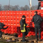 Freiwillige Feuerwehr Feldhausen will ins Guinness-Buch der Rekorde / Beginn des Aufbaus