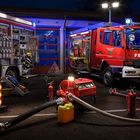 Freiwillige Feuerwehr - I - lightpainting