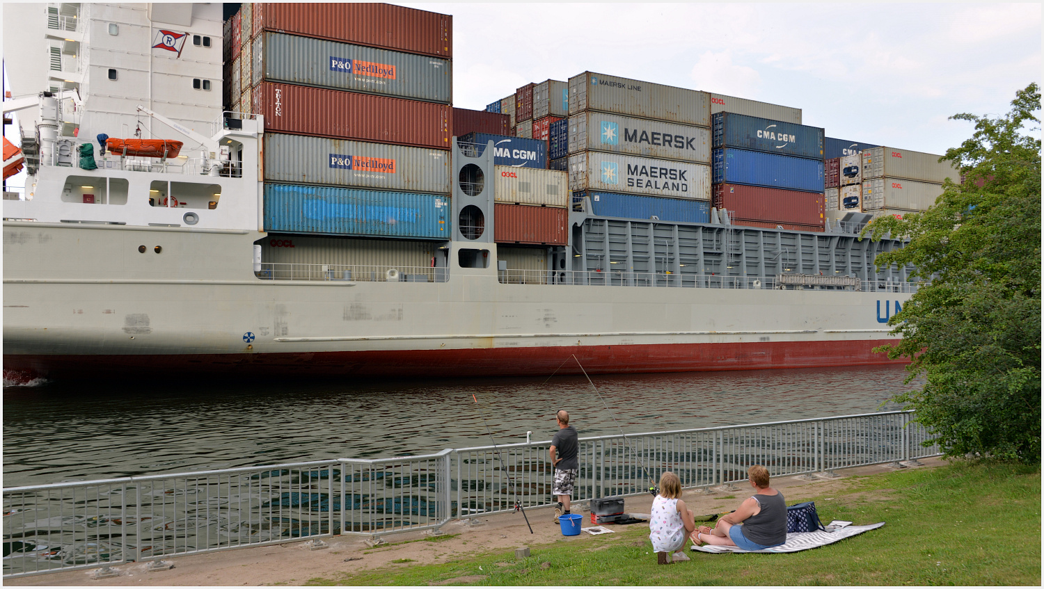 Freizeit am Nord-Ostsee-Kanal