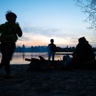 Freizeit am Rhein