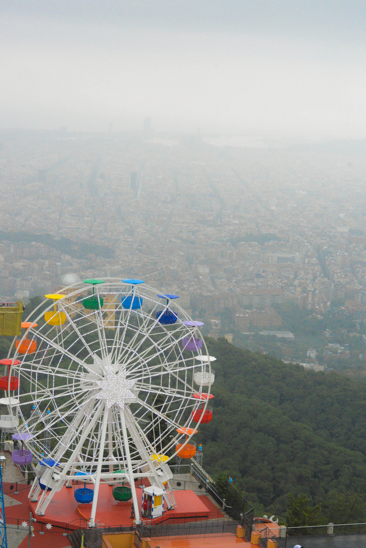 Freizeitpark Tibidabo in Barcelona