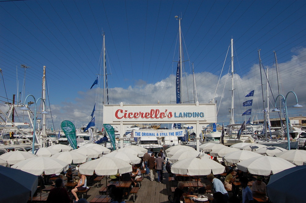 Fremantle Fih and Chips :-) at the harbour