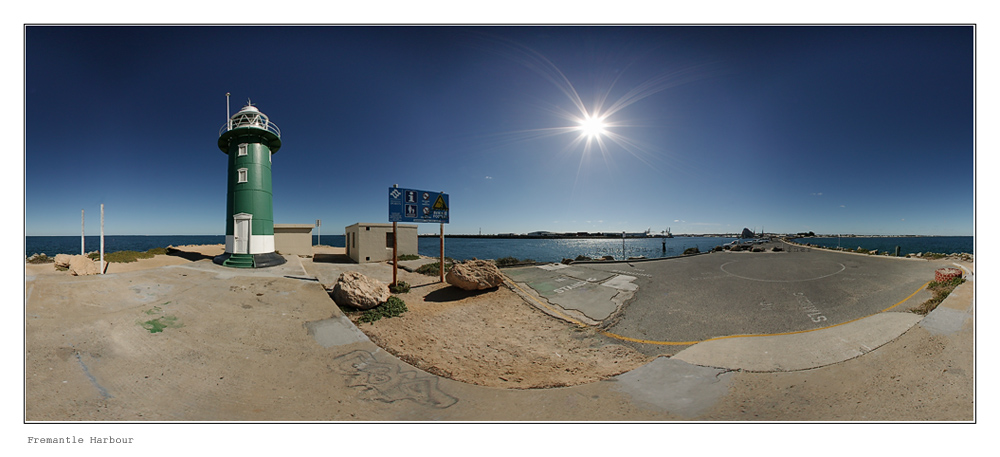 Fremantle Harbour.