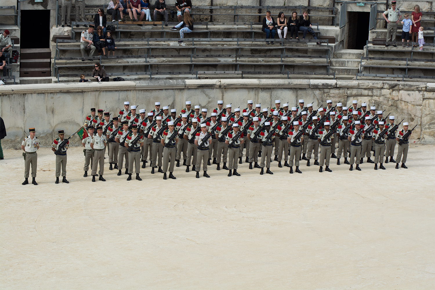 Fremdenlegion Camerone a Nimes 2015