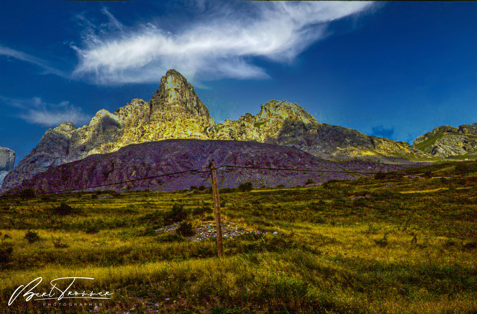 french alps impression