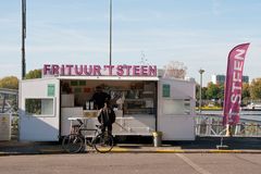 French Fries Stand at Steenplein