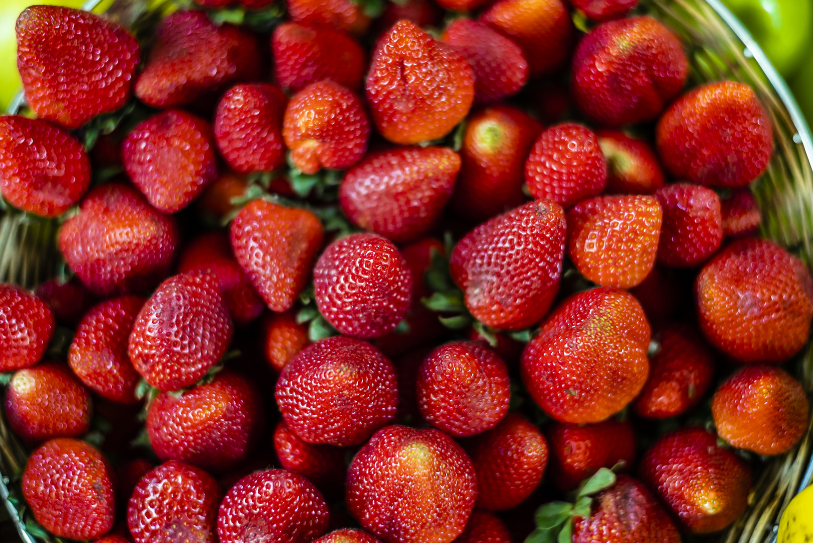 Fresas en Santiago de Compostela