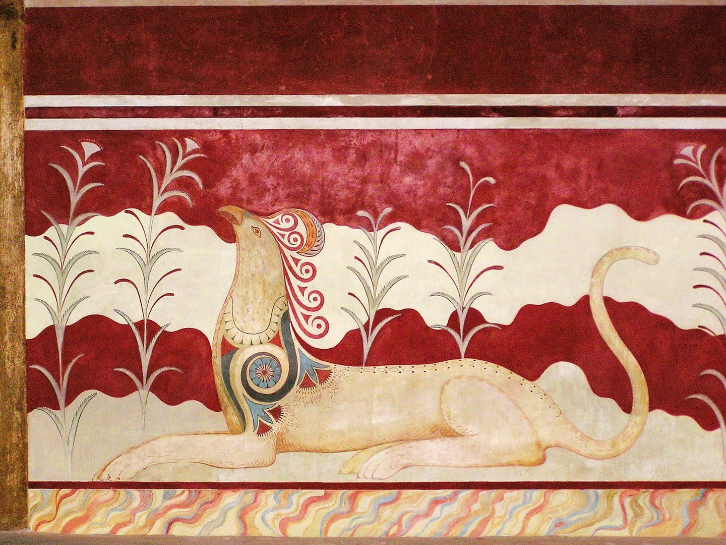 Frescoes - Throne room - Knossos - Crete