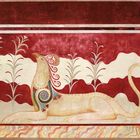 Frescoes - Throne room - Knossos - Crete