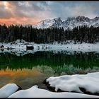 Fresh snow at the Lake