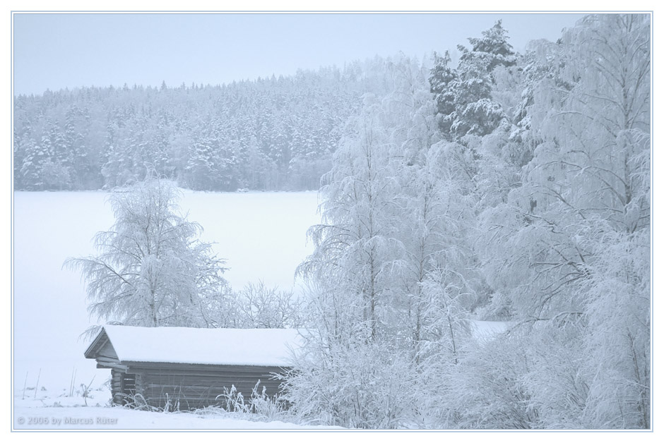 fresh snow in finland