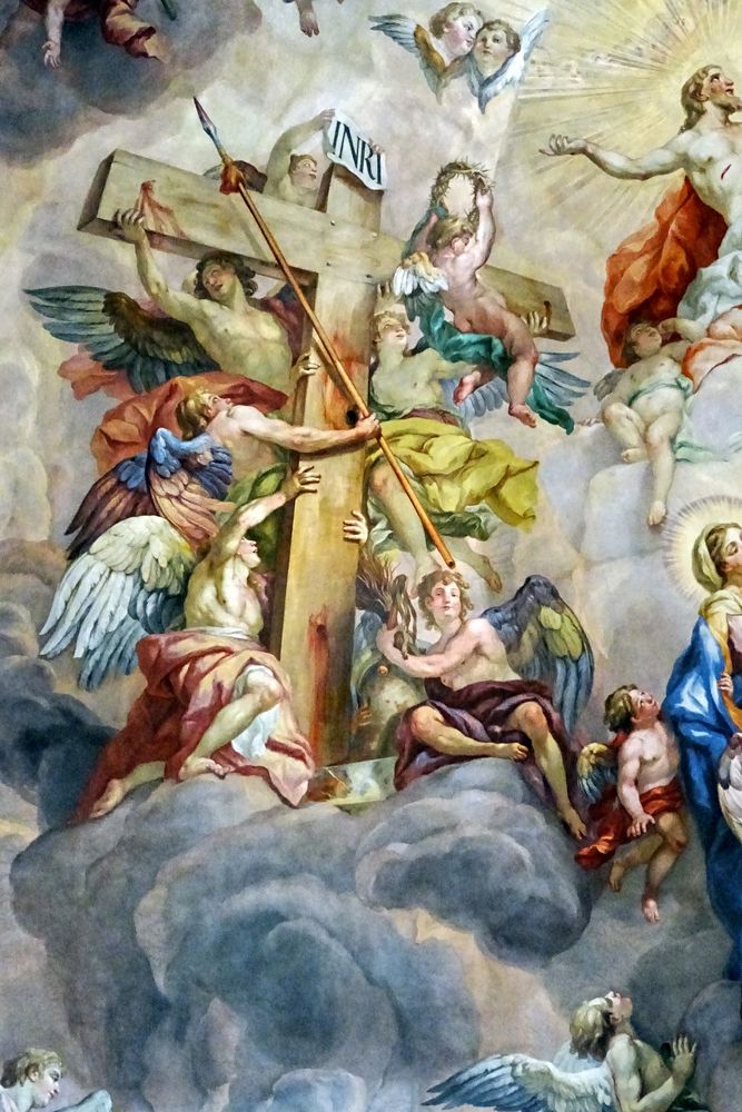 Fresken in der Karlskirche in Wien 2