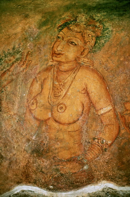 Fresken von Sigirya 3