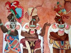 Fresque maya de Bonampak