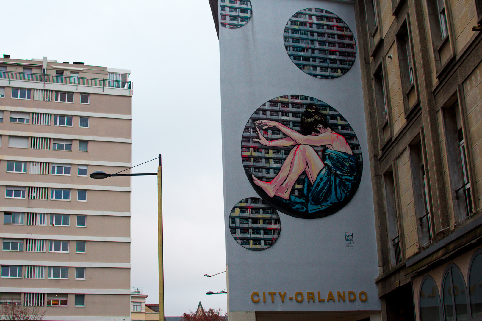 Fresque Murale :  Citizen sadness