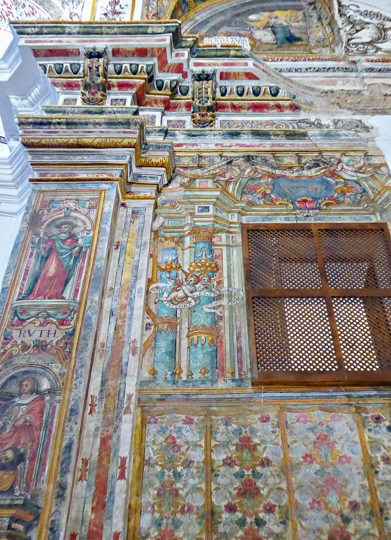 fresques de l'église san agustin