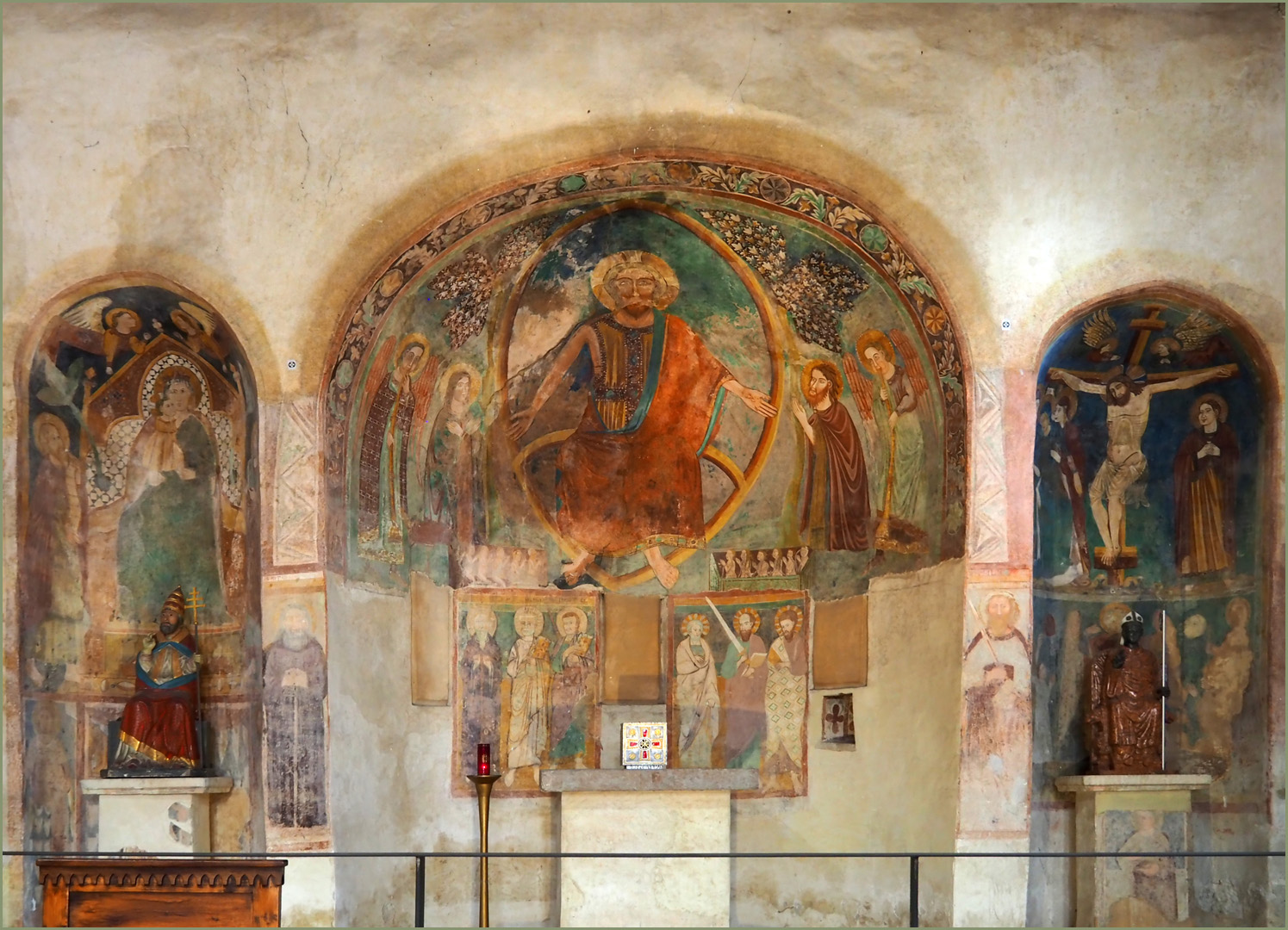 Fresques du Chœur de l’Eglise San Pietro in Mavino à Sirmione